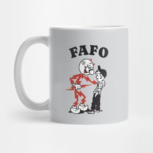 FAFO - retro vintage design Mug